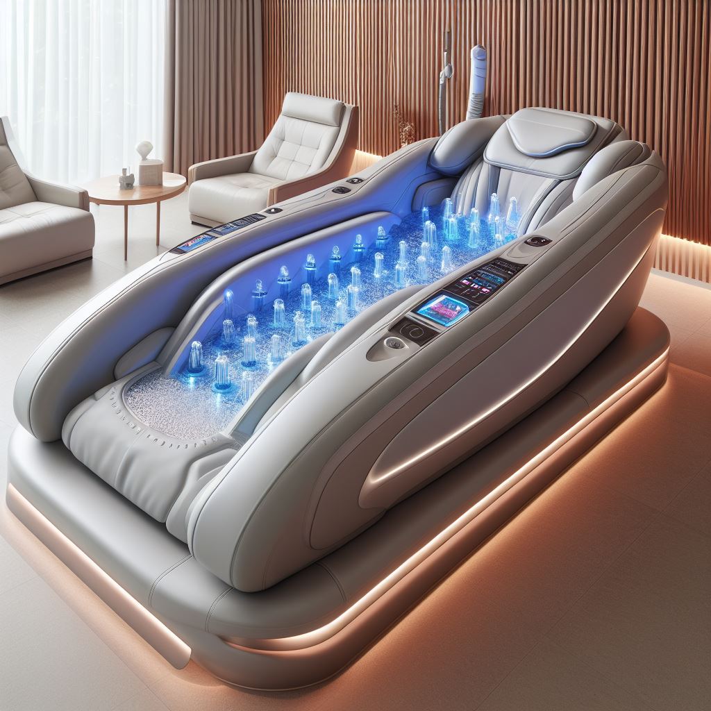 Lit hydromassant de luxe