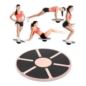 Planche d'équilibre en bois non ald, disque robuste, entraînement à l'équilibre, entraînement à la taille, planche de yoga torsadée, exercice de gym, équipements de fitness