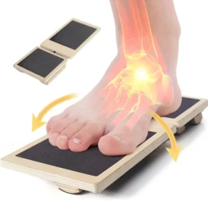Planche d'équilibre pour jambe unique, renforcement des pieds, planche oscillante coordonnante pour entorse, rinçage, exercices de Piling.org, posture