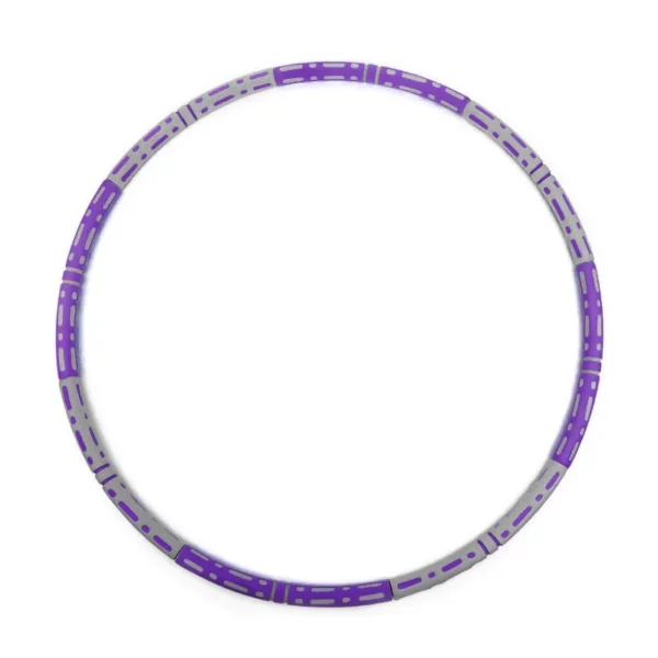 Cerceau lesté pour la perte de poids, boucle de fitness, cercle de yoga, exercice de taille, cerceau de sport amincissant, massage de musculation, forme de gymnastique, taille fine – Image 6