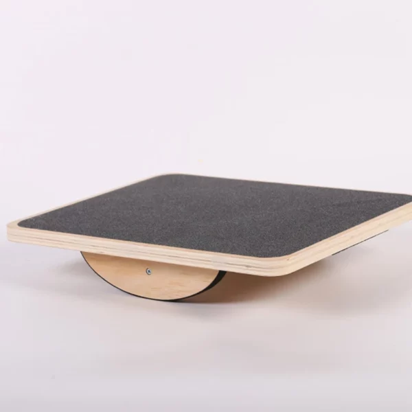 Planche d'équilibre en bois pour enfants, exercice de yoga, entraînement des fesses, équilibreur, exercice des organes génitaux, fitness pour adultes – Image 5