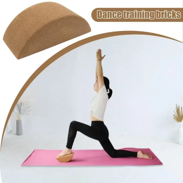 Briques d'entraînement en liège pour chambre à coucher, blocs de liège, équipement d'entraînement sportif, salle de sport, nuit de yoga, danse, intérieur, extérieur – Image 2