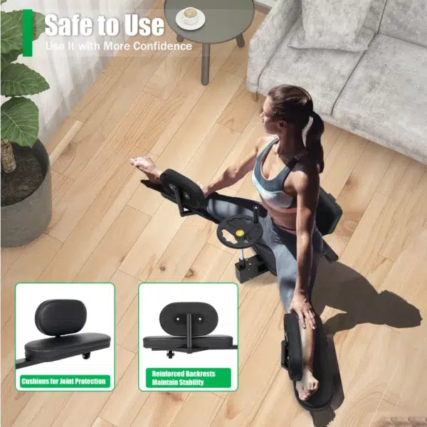 Civière de jambe de fitness, équipement d'entraînement sportif, machine d'étirement de flexibilité, 3 barres, 100kg, ballet, yoga, exercice de gym à domicile – Image 4