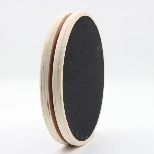 Disque de torsion de taille en bois massif, planche d'équilibre de fitness, entraîneur de perte de poids, plaque de massage et de torsion, équipement d'exercice Twister – Image 2