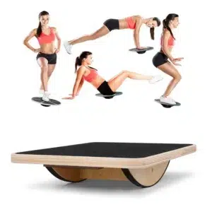 Planche d'équilibre en bois pour enfants, exercice de yoga, entraînement des fesses, équilibreur, exercice des organes génitaux, fitness pour adultes
