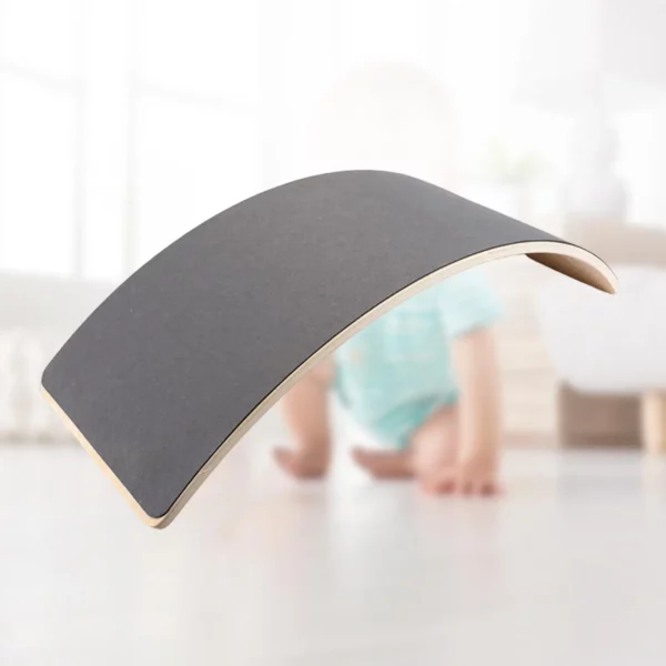 Planche d'équilibrage pour enfants, jouet d'apprentissage, balançoire pour sports de plein air, cadeaux de vacances – Image 4