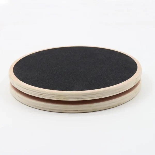 Disque de torsion de taille en bois massif, planche d'équilibre de fitness, entraîneur de perte de poids, plaque de massage et de torsion, équipement d'exercice Twister