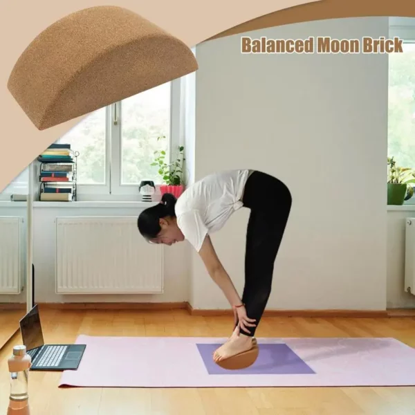 Briques d'entraînement en liège pour chambre à coucher, blocs de liège, équipement d'entraînement sportif, salle de sport, nuit de yoga, danse, intérieur, extérieur – Image 4