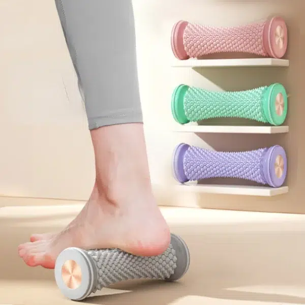 Rouleau de Yoga pour Énergie des Pieds, Fitness, Musculaire, Plantaire, Fascia, Gym, Relaxation Musculaire, Manuel – Image 2